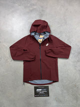 Asics Elite Shell Burgundy Windbreaker Jacket