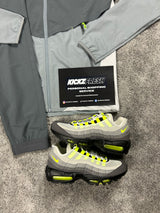 Monterrain Woven Grey Volt Tracksuit