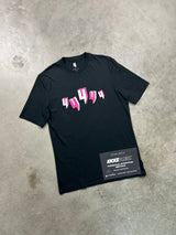 YELIR World Black Hot Pink Five Y Tee Shirt