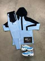 Nike Performance Half Zip Baby Blue Tracksuit