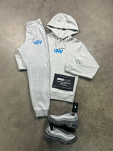 YELIR World 3 Y Grey Royal Blue Tracksuit