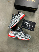 Saucony Omni 9 Cadet Solar Grey Red