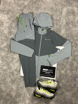 Monterrain Woven Grey Volt Tracksuit