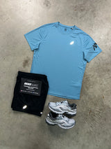 Asics Core Icon Saba Blue Mens Set