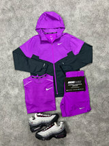 Nike 3 Piece Windrunner Purple Void Mens Set