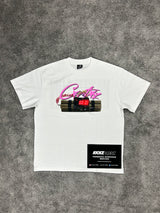 Corteiz No Time 4 Luv White Tee Shirt