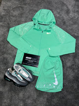 Nike Division Mint Green Windrunner Mens Set
