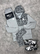 Montirex Charge Windrunner Grid Grey Tracksuit