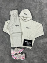 Essentials Fear Of God Light Oat Meal Open Leg Tracksuit