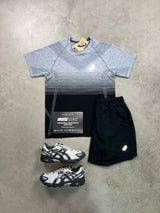 Asics Seamless Black Grey Fade Mens Set