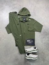 Under Amrour Woven Khaki Green Tracksuit