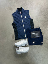 Asics Gilet Midnight Navy Mens Set