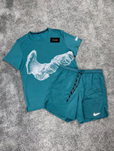 Nike Divison Teal Mens Set