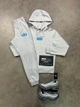 YELIR World 3 Y Grey Royal Blue Tracksuit