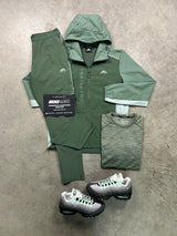 Trailberg Triathlon Khaki Green 3 Piece Tracksuit