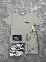Essentials Fear Of God Dark Oat meal Mens Set