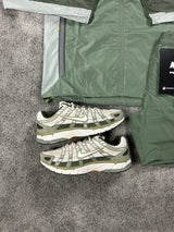 Trailberg Twin Windrunner Khaki Cargo Green Mens Set