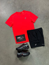 Asics Core Crimson Red Mens Set