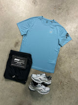 Asics Core Icon Saba Blue Mens Set