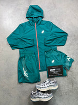 Asics Icon Lake Green Windrunner Men’s Set