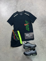 Nike Miler Rare Neon Black Mens Set