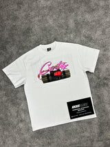Corteiz No Time 4 Luv White Tee Shirt