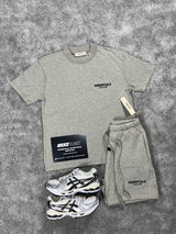 Essentials Fear Of God Dark Oat meal Mens Set