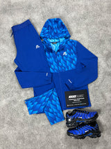 Montirex Charge Windrunner Grid Royal Blue Tracksuit