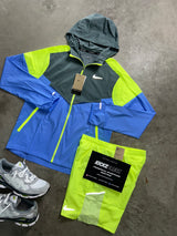 Nike Windrunner Uni Blue Neon Cool Grey Mens Set