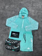 Trailberg Windrunner Reflective Hyper Turquoise Mens Set