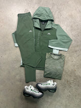 Trailberg Triathlon Khaki Green 3 Piece Tracksuit