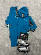 Griid Woven Teal Camo Tracksuit