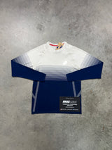 Asics Seamless Long-sleeve Cream Navy