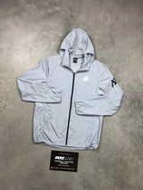 Asics Icon Platinum Grey Windbreaker