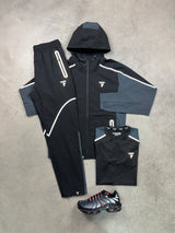 Griid Reflect Black Charcoal 3 Peice Tracksuit
