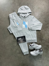 YELIR World Reverse Y Grey Ice blue Tracksuit
