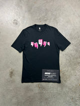 YELIR World Black Hot Pink Five Y Tee Shirt