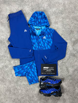 Montirex Charge Windrunner Grid Royal Blue Tracksuit