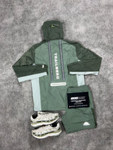 Trailberg Twin Windrunner Khaki Cargo Green Mens Set
