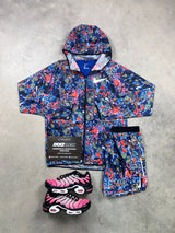 Nike Windrunner Floral Purple Mens Set