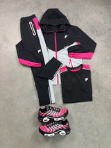 Fresh Core Neon Pink 3 Piece Tracksuit