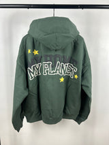 Broken Planet Khaki Green Hoodie