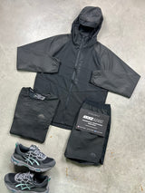 Trailberg 3 Piece Windbreaker Aspect Black Reflective Mens Set
