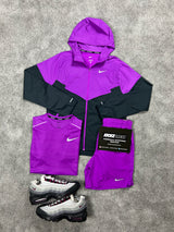 Nike 3 Piece Windrunner Purple Void Mens Set