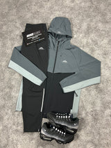 Trailberg key line black grey gradient tracksuit