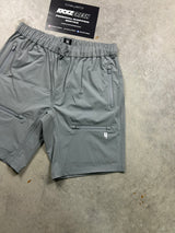 YELIR World Grey Combat Shorts