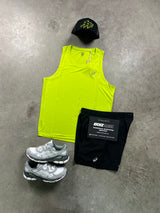 Asics Core Vest Neon Mens Set