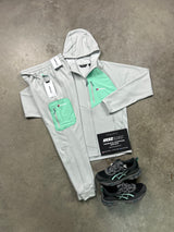 Berghaus Pavey Light Grey Mint Tracksuit
