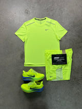 Nike Miler New season Neon volt Mens Set