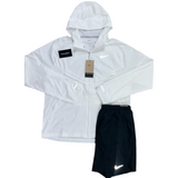 Nike Windrunner Triple White Mens Set